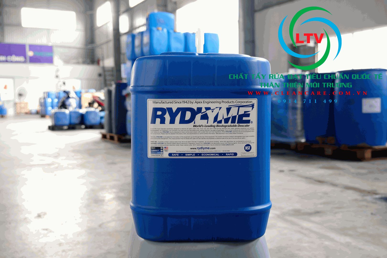 Chất tẩy rửa Rydlyme
