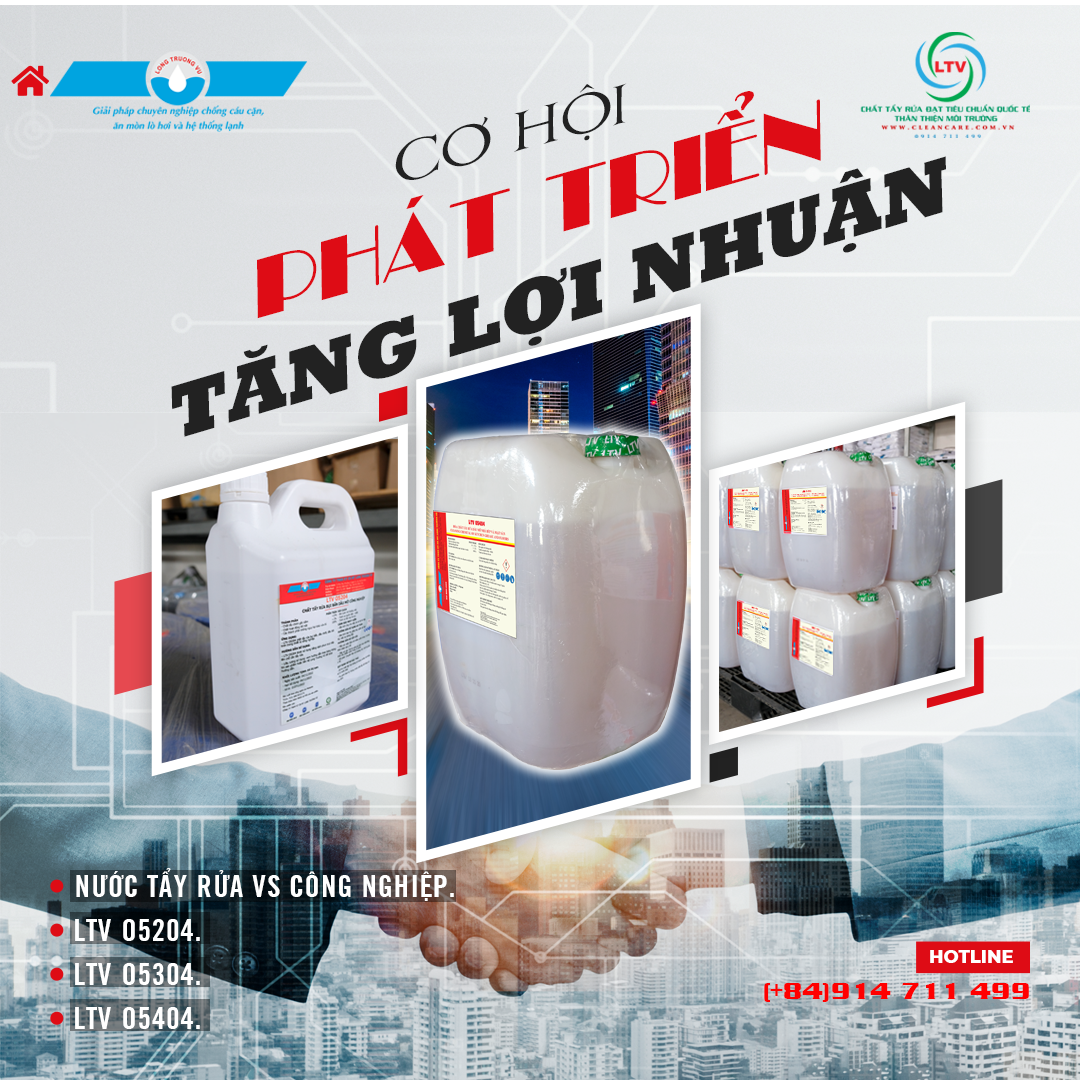 LONG TRƯỜNG VŨ - TUYỂN ĐẠI LÝ PHÂN PHỐI CHẤT TẨY RỬA CÙNG NHIỀU CHÍNH ...
