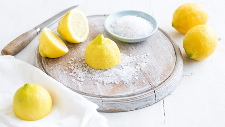Sử dụng chanh muối để ngăn ngừa rỉ sét