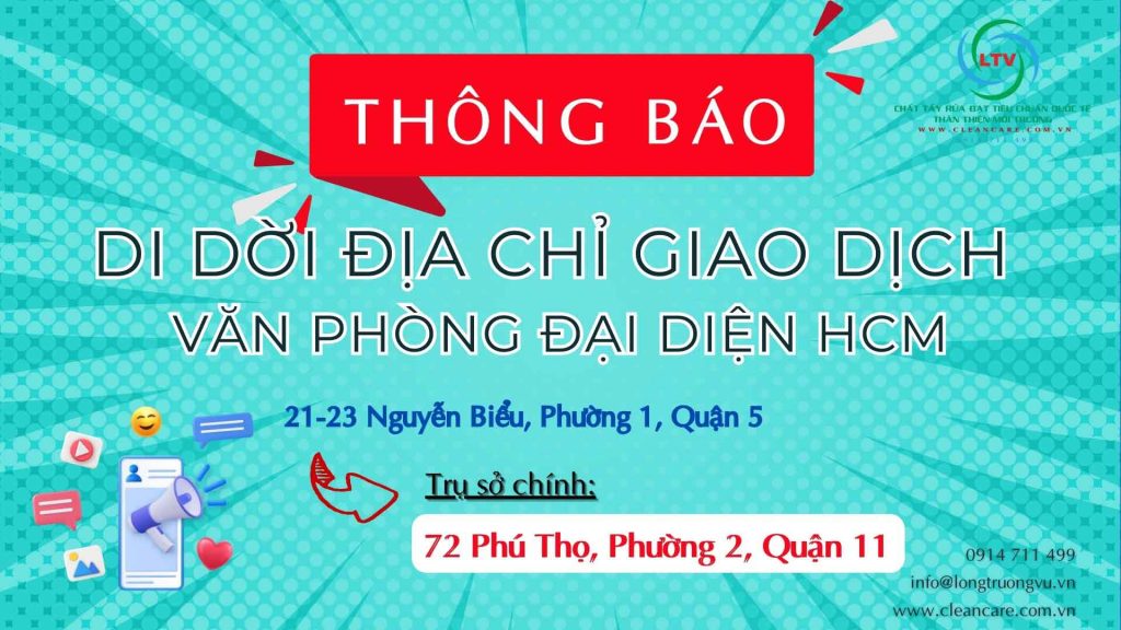 LONG TRƯỜNG VŨ THÔNG BÁO DI DỜI ĐỊA CHỈ GIAO DỊCH