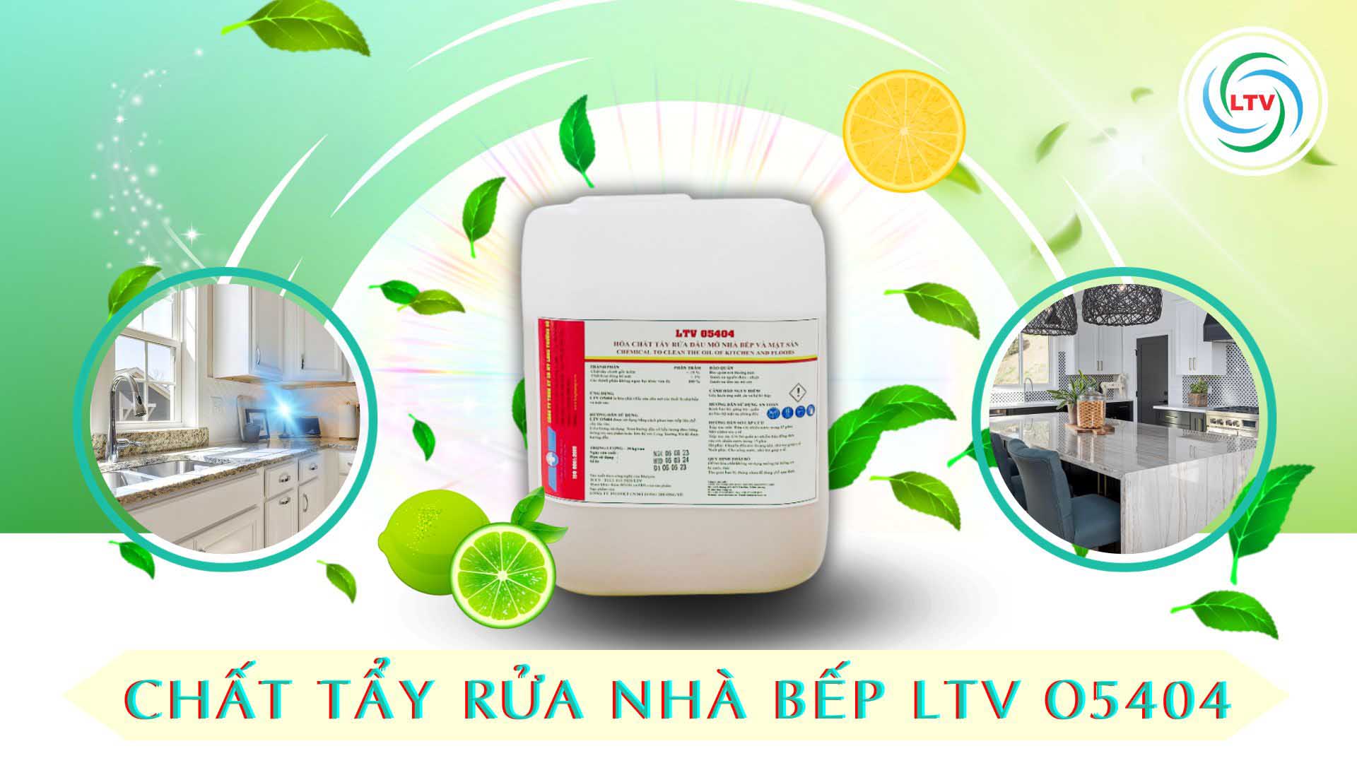 DUNG DỊCH TẨY DẦU MỠ NHÀ BẾP LTV 05404 - 1